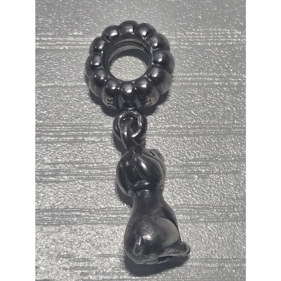 Pandora 925 Sterling Silver Buddy The Dog Puppy Pet Animal Dangle Bead Charm - Picture 4 of 5